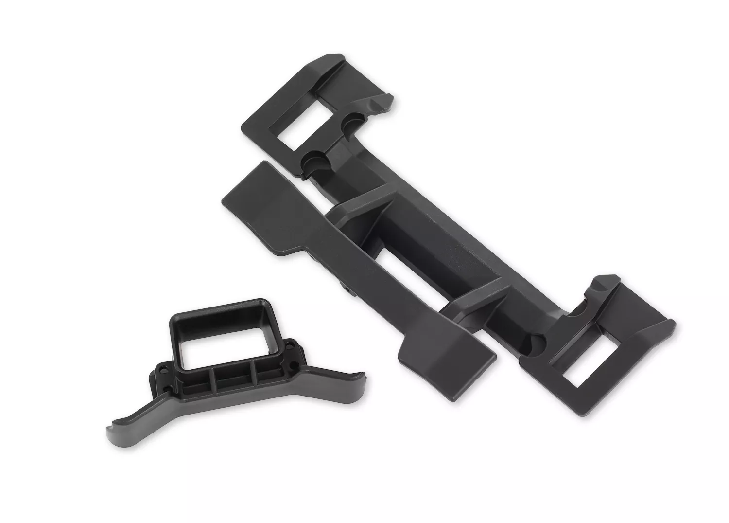 Rear Body Mount & Shock Guard (Body Retainer), Front (fits Sledge)