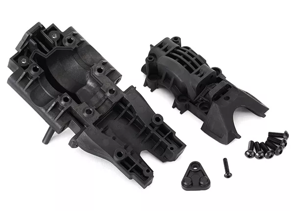 Rear Upper & Lower Bulkhead with Hardware