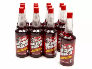 Redline 2 Cycle Racing Oil Case 12x16oz Bottles 40603 CASE/12