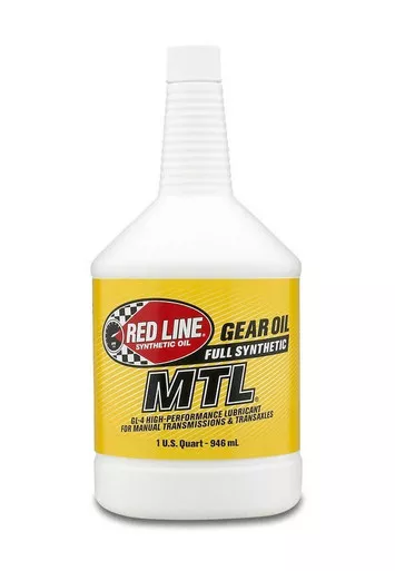 Redline MTL Manual Trans Lube- 1 Quart- 75W/80W GL-4 RED50204