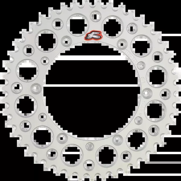 Renthal Rear Sprocket – Aluminum – 47 Tooth – Silver – Kawasaki/Suzuki