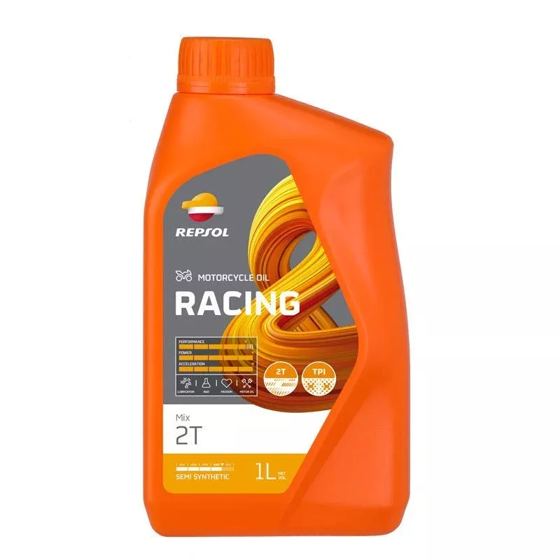 Repsol Semi-Synthetic 2T Engine Oil MIX Racing (1L)