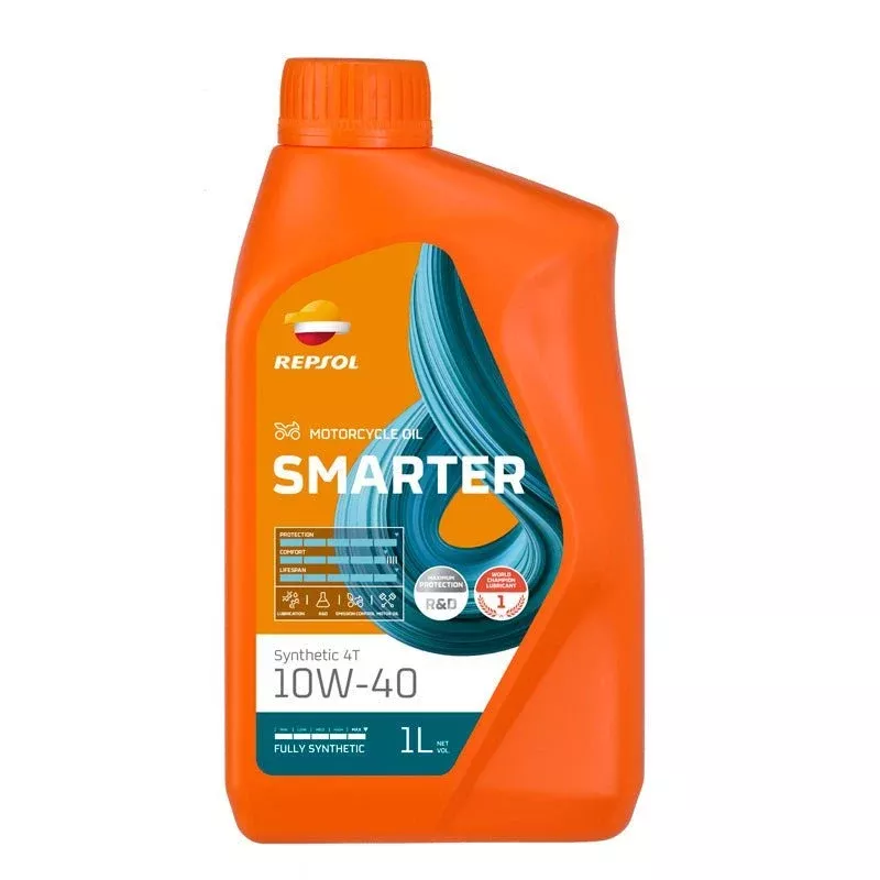 Repsol Synthetic 4T Engine Oil Smarter 10W40 (1L)