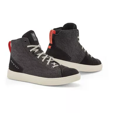 REV'IT! Delta H2O Black White Shoes