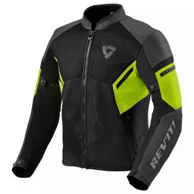 REV'IT! GT R Air 3 Black Neon Yellow Jacket