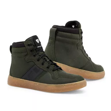 REV'IT! Kick Dark Green Brown Shoes