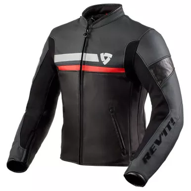 REV'IT! Mile Black Red Jacket