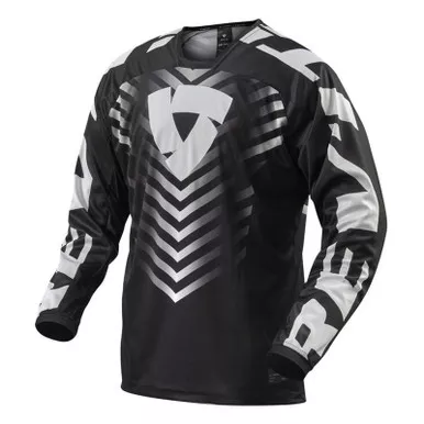 REV'IT! Rough Black White Jersey