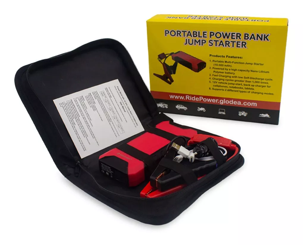 RidePower Portable Power Bank Jump Starter