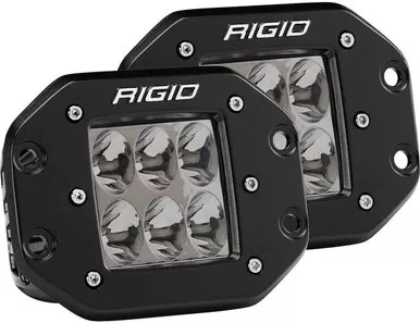 Rigid Industries 512313 D-Series Pro Specter Driving Flush Mount LED Light Pods