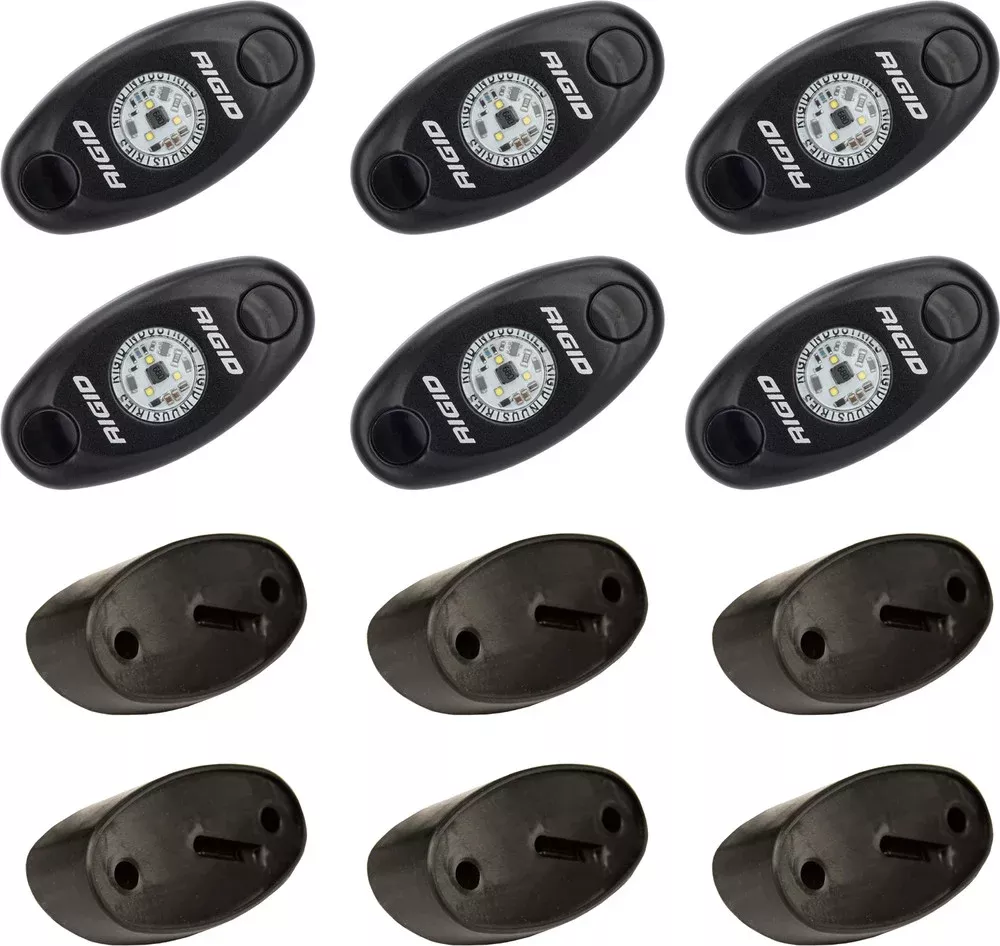 Rigid Industries Rock Light Kit CW /6 – 400253