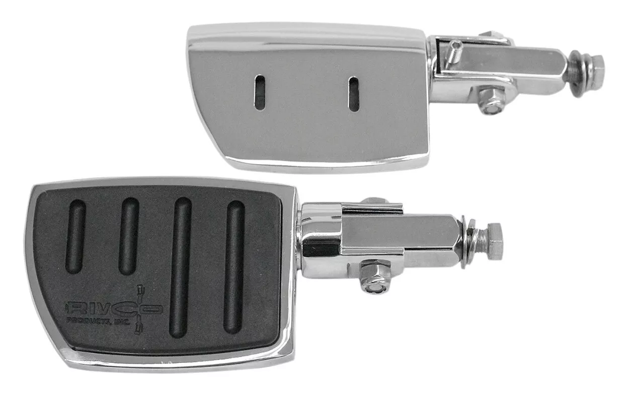 Rivco Flat Foot Wide Anti-Vibration Highway Pegs