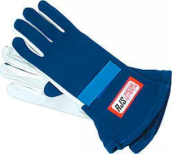 RJS Gloves Nomex S/L MD Blue SFI-1 600020304
