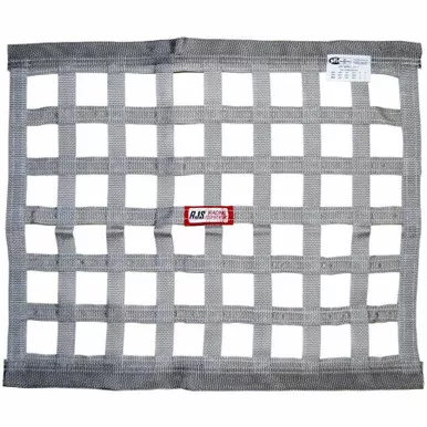 RJS Gray Ribbon Window Net 18x24 10000407