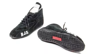 RJS Redline Shoe Mid-Top Black Size 7 SFI-5 500020153