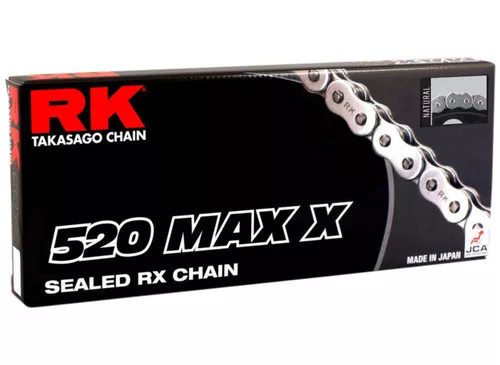 RK 520 MAX-X Chain Natural 108 Links (520MAXX-108)
