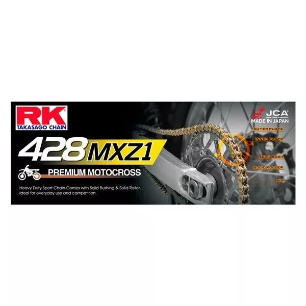 RK Chain 428MXZ1