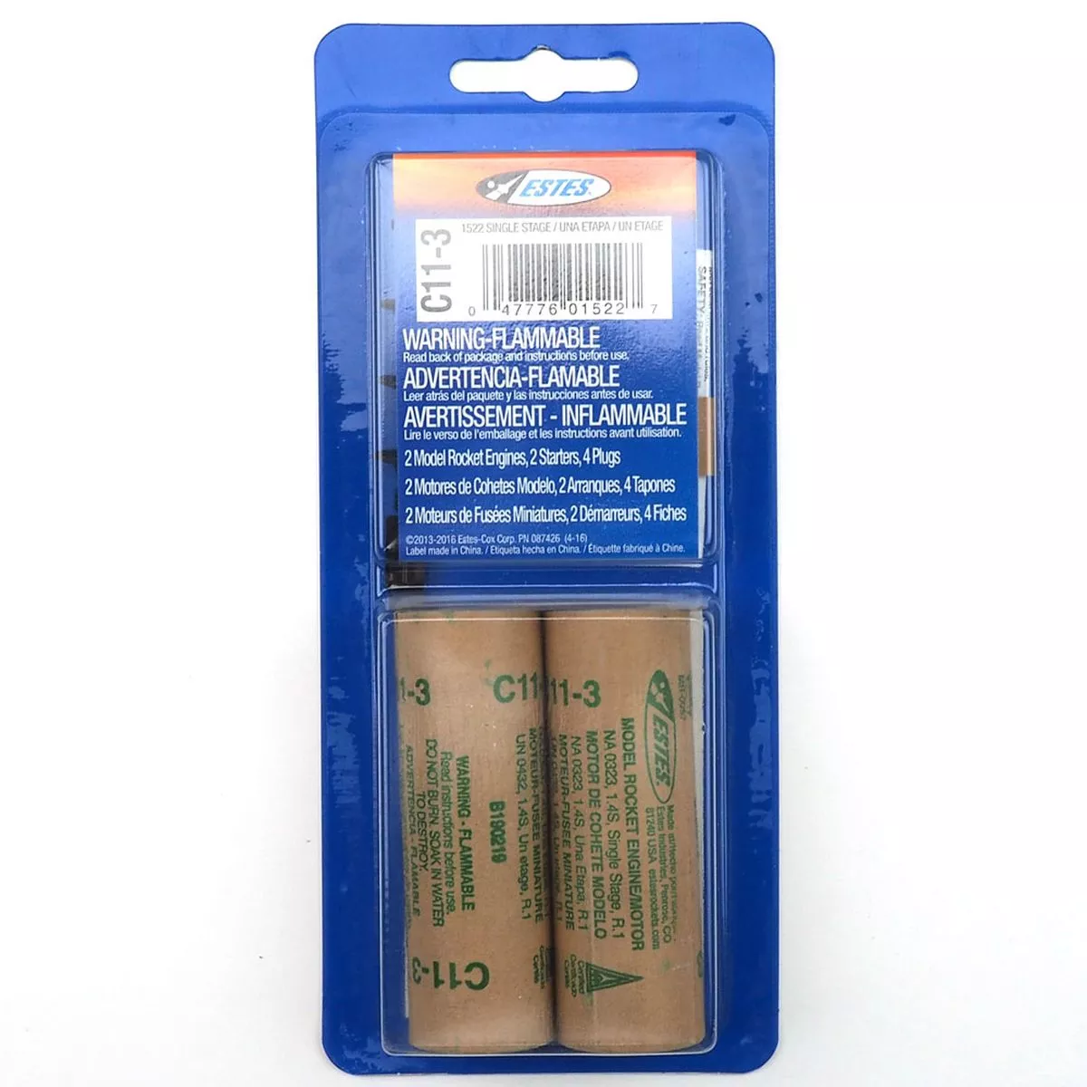 Rocket - C11-3 Engines (2pk) (Estes)