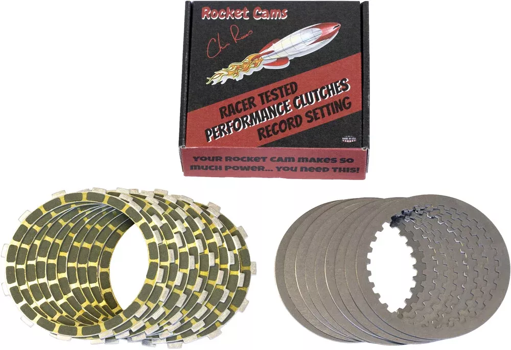 Rocket Performance Garage Llc Performance Clutch Kit EVO BT – 41-4000 For Harley Motorcycles 1990-2020