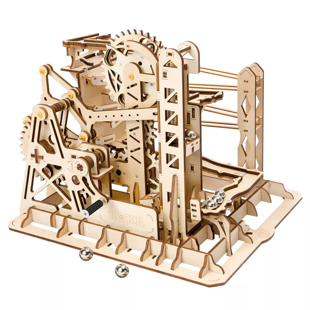 ROKR Explorer Marble Run 3D Modern Wooden Model