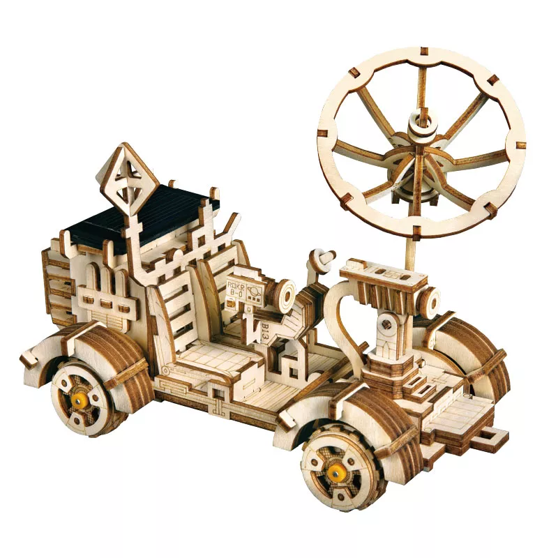 ROKR Space Hunting; Rambler Rover 3D Modern Wooden Puzzle