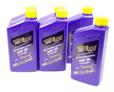 Royal Purple SAE 30 Engine Oil Case 6x1 Quart 6030