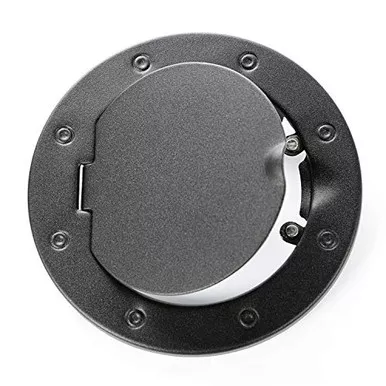 Rugged Ridge 11229.05 Gas Cap Door, Non-Locking, Textured Black