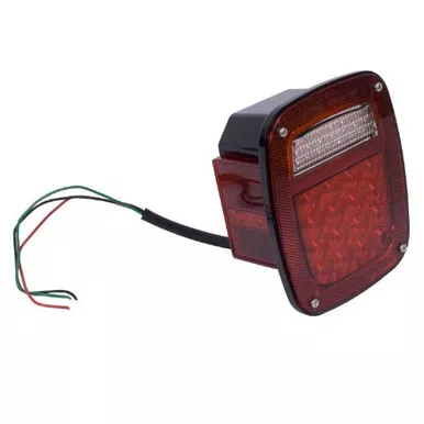 Rugged Ridge 12403.83 Tail Light Assembly, Left, LED