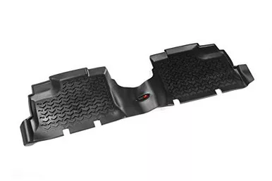 Rugged Ridge All-Terrain 12950.01 Black Second Row Floor Liner