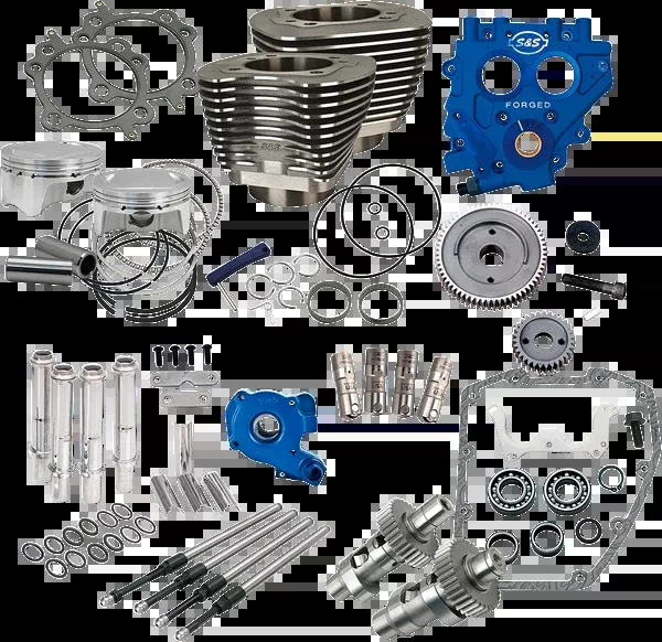 S&S Cycle 100″ Power Package Engine Performance Kit