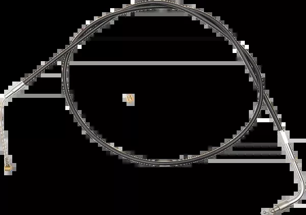 S&S Cycle Black Vinyl Idle Cable – 48″ – Black