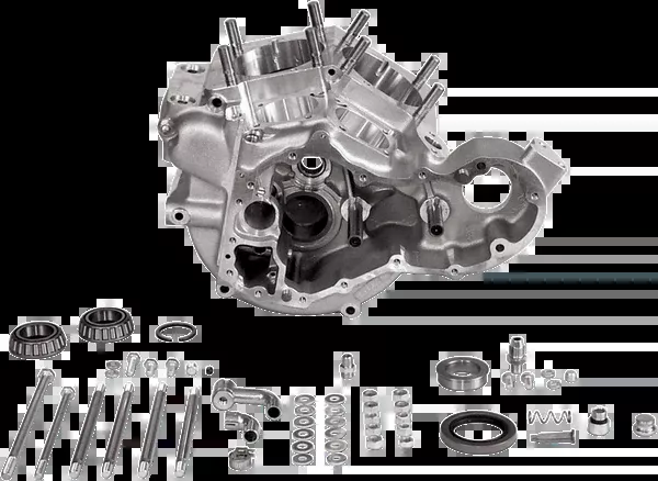 S&S Cycle Engine Case – Super Stock Generator Style – Stock Bore – Big Twin ’65-’69