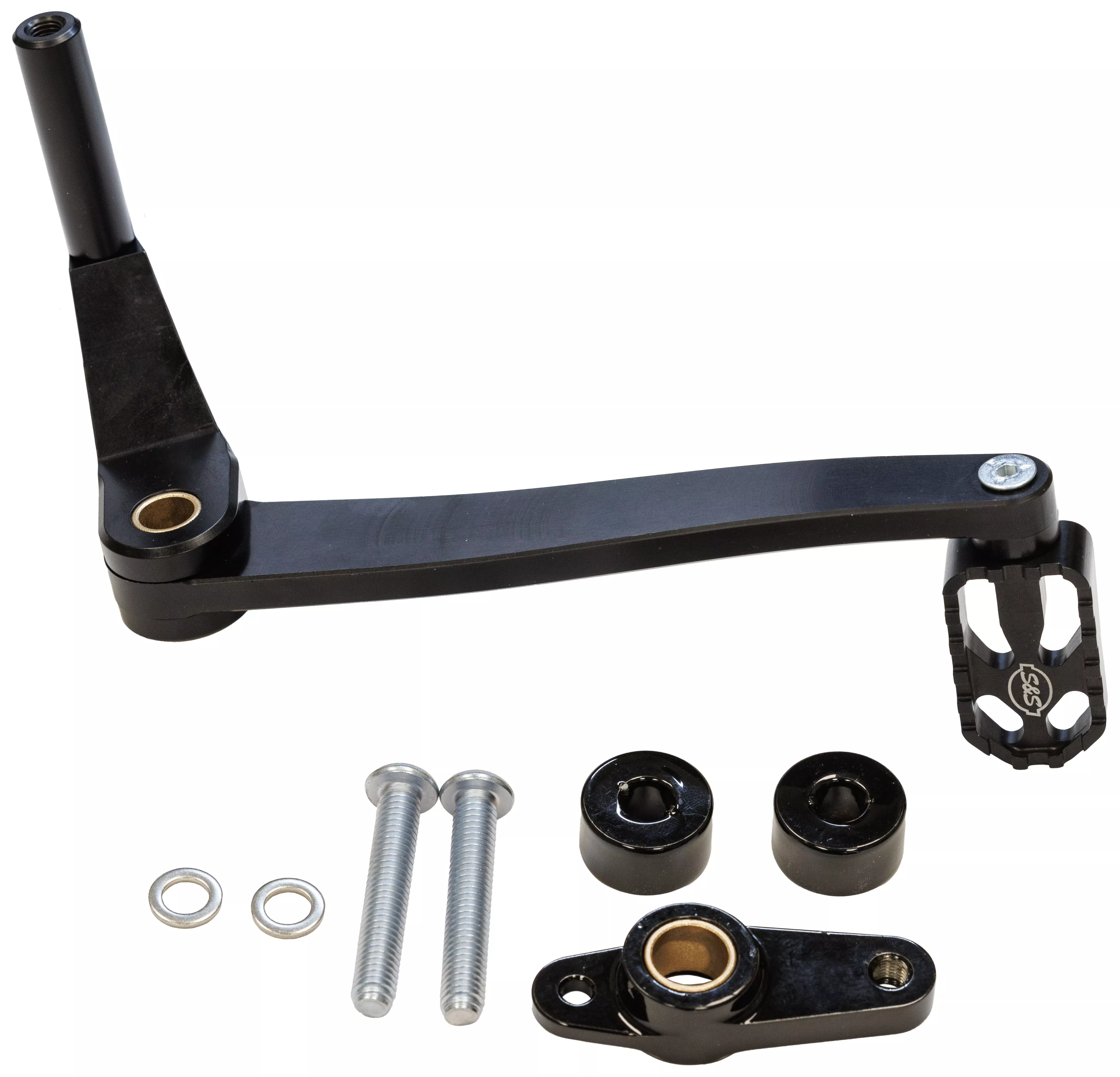 S&S Cycle Mid Control Brake lever Kit for Harley Softail 2018-2026