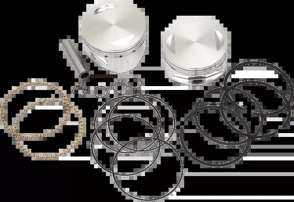 S&S Cycle Piston Kit – For 100″/107″ Super Sidewinder – 4.000″ – Standard