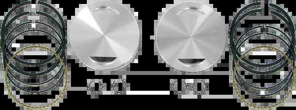 S&S Cycle Piston Kit – For 113″ Super Sidewinder – 4.000″ – +0.010″