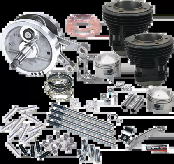 S&S Cycle Sidewinder Big Bore Stroker Engine Performance Kit