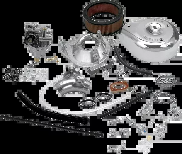 S&S Cycle Super E Carburetor Kit With Manifold – Evolution Big Twin