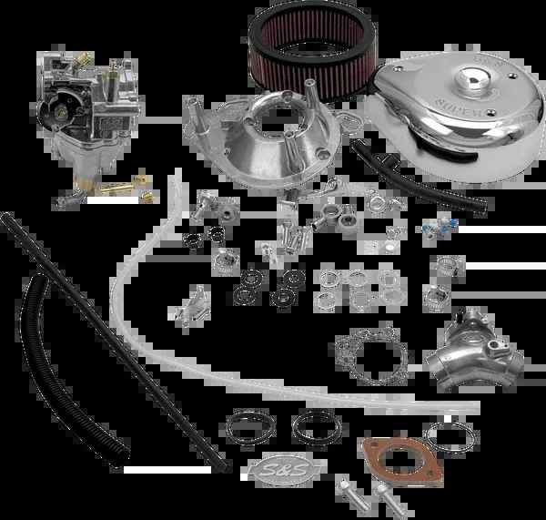 S&S Cycle Super E Carburetor Kit With Manifold – Twin Cam