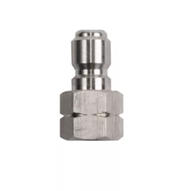 S/S NIPPLE, 3/8 FNPT