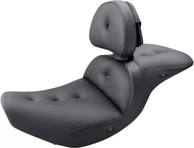 Saddlemen Pillow-Top Heated Roadsofa Seat With Backrest Indian - I14-07-181BRHCT
