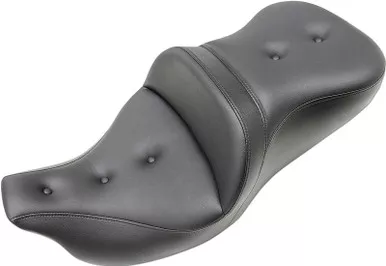Saddlemen Roadsofa Seat Pillow Top Without Backrest Black - 808-07B-181T