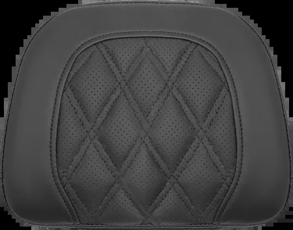 Saddlemen Roadsofa™ Sissy Bar Pad - Black - Lattice Stitch - Indian '14-'22