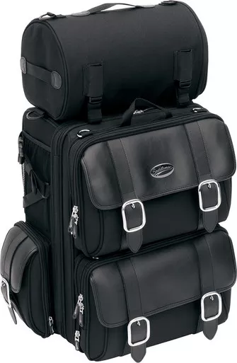 Saddlemen S3200DE Deluxe Sissy Bar Bag - EX000042