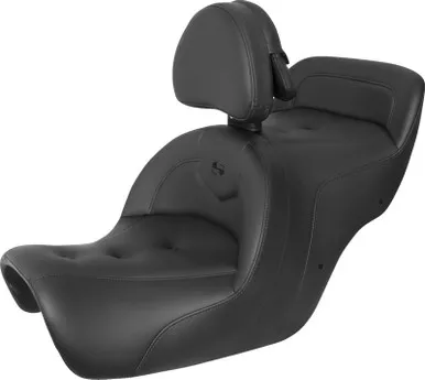 Saddlemen Seat Roadsofa With Backrest Pillow Top Black - H88-07-181BR
