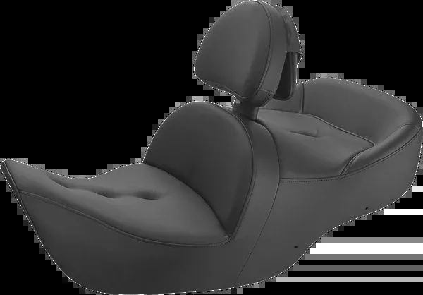 Saddlemen Seat - Roadsofa™ - With Backrest - Pillow Top - Black