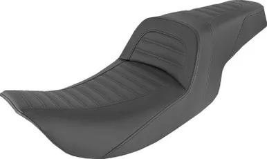 Saddlemen Slim Roll & Pleat Seat Black - 897-06-161