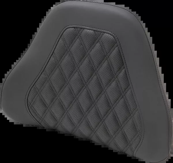 Saddlemen Tour-Pak Backrest Pad Cover – Lattice Stitched – Black