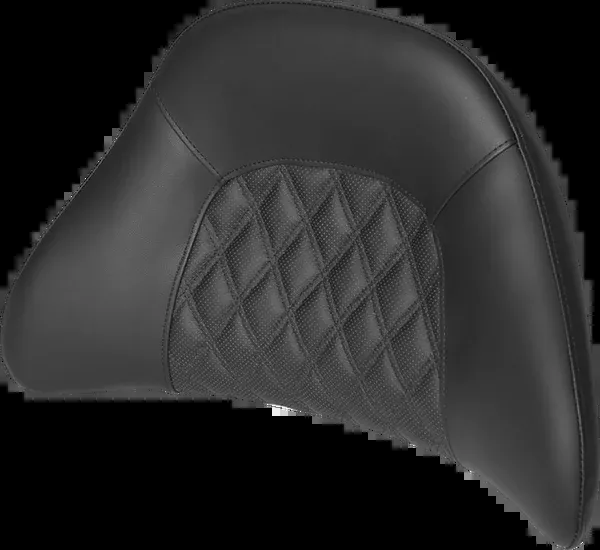 Saddlemen Tour-Pak Backrest Pad – Lattice Stitched – Black