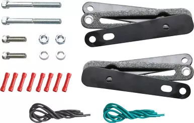 Saddlemen Turn Signal Relocation Kit Sportster Black - 2020-0422