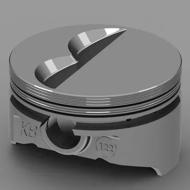 SBC Flat Top Piston Set 4.040 Bore -7cc KB122.040